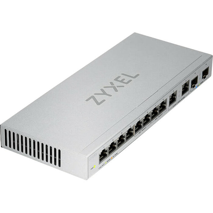 ZYXEL 12-Port Unmanaged Multi-Gigabit Switch with 2-Port 2.5G and 2-Port 10G SFP+