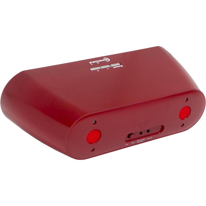 SYBA Multimedia 2.0 Portable Bluetooth Speaker System - 6 W RMS - Red