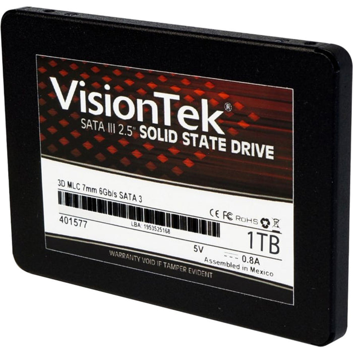 VisionTek 1TB 3D MLC 7mm 2.5" SSD
