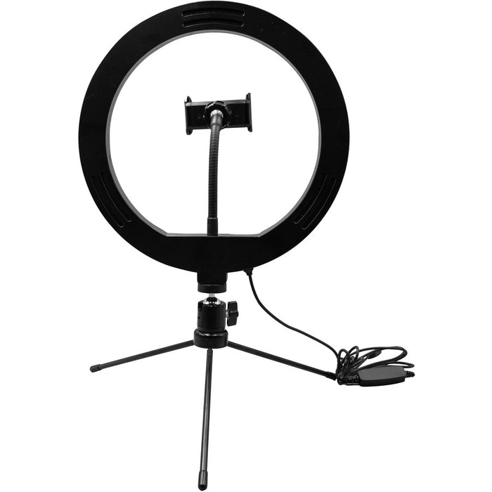 Supersonic PRO Live Stream 10" LED Table Top Selfie Ring Light