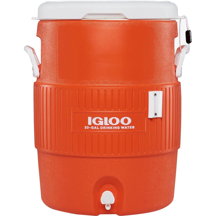 Igloo 10 Gallon Seat Top Water Jug With Cup Dispenser