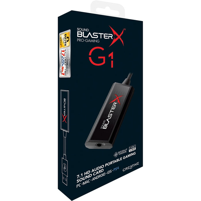Creative Sound BlasterX G1 Sound Card with Headphone Amplifier