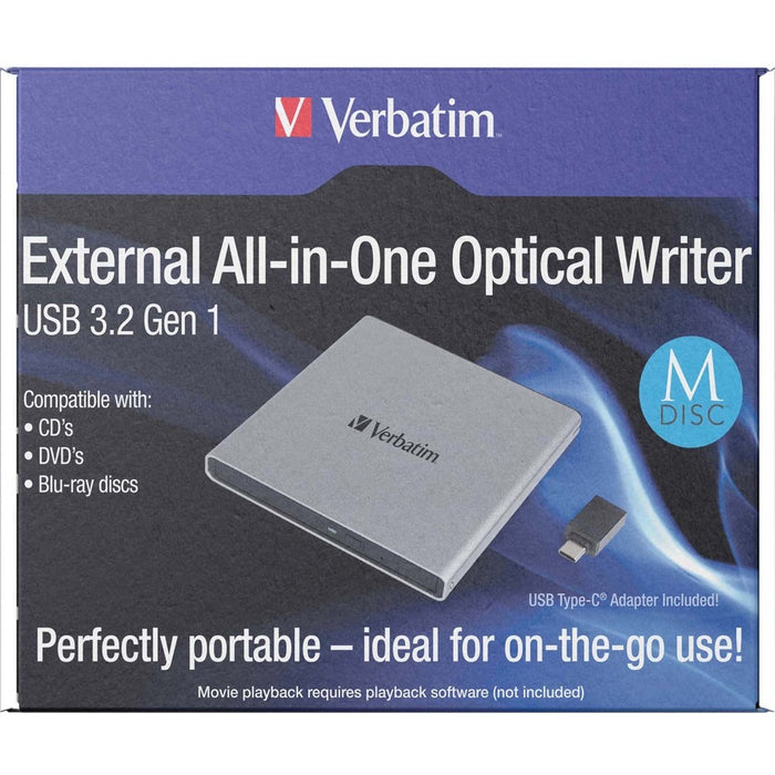 Verbatim External All-in-One Optical Writer