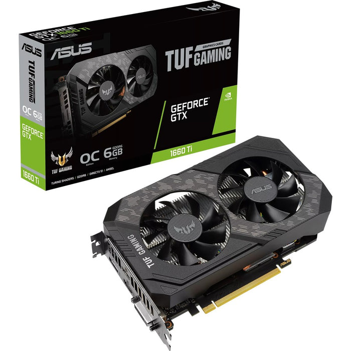 TUF NVIDIA GeForce GTX 1660 Ti Graphic Card - 6 GB GDDR6