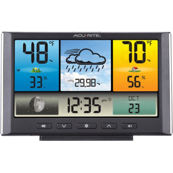 AcuRite Digital Weather Station / Weather Clock with Color Display