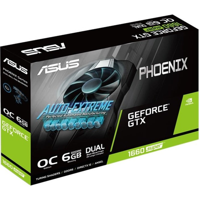 Asus NVIDIA GeForce GTX 1660 SUPER Graphic Card - 6 GB GDDR6
