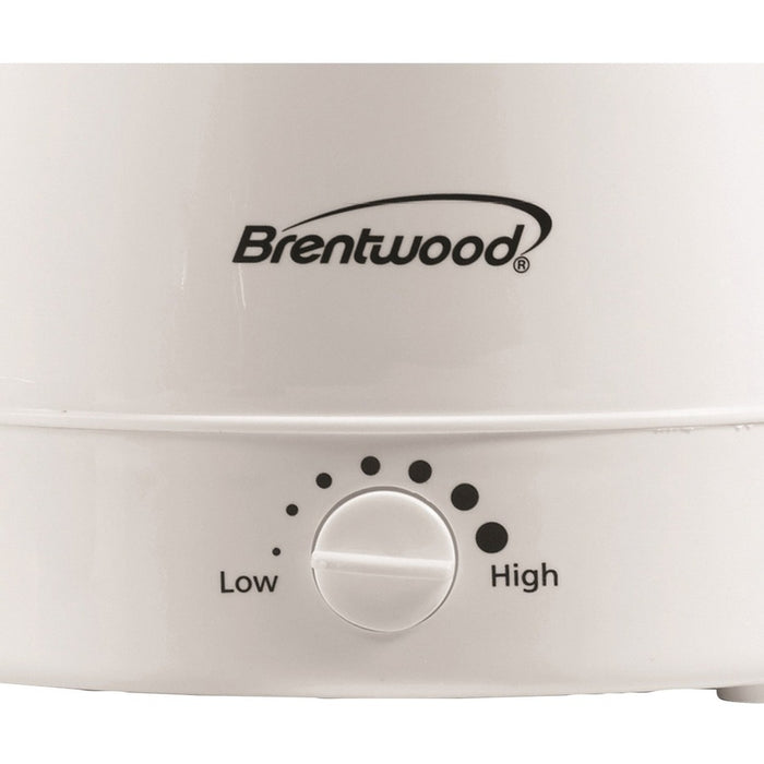 Brentwood KT-32W 32 oz. Hot Pot - Plastic White