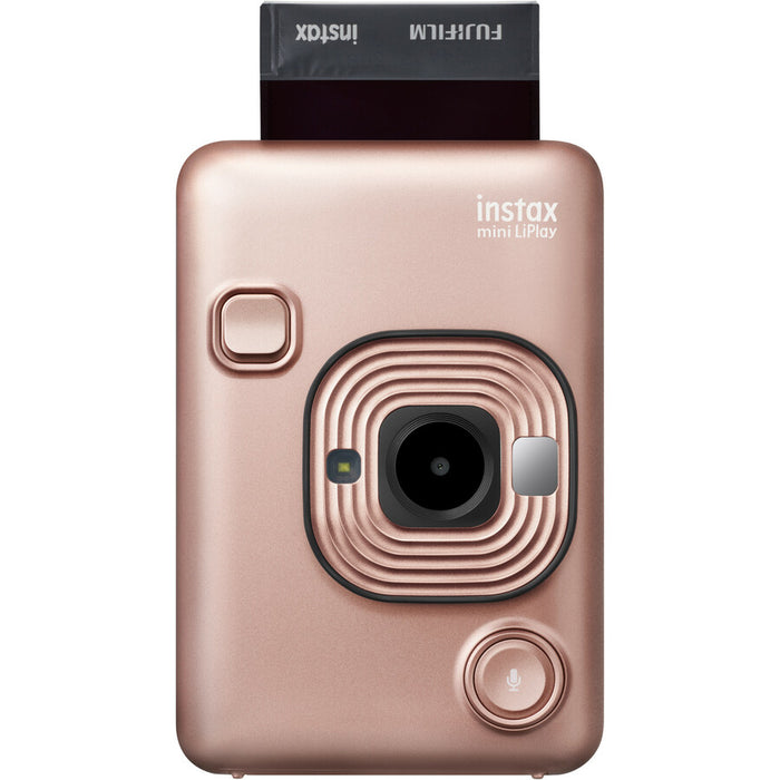 instax mini LiPlay Instant Digital Camera - Blush Gold