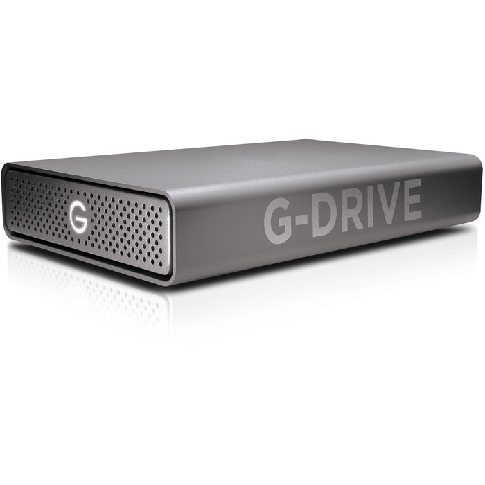 SanDisk Professional G-DRIVE SDPH91G-018T-NBAAD 18 TB Desktop Hard Drive - External - Aluminum, Space Gray