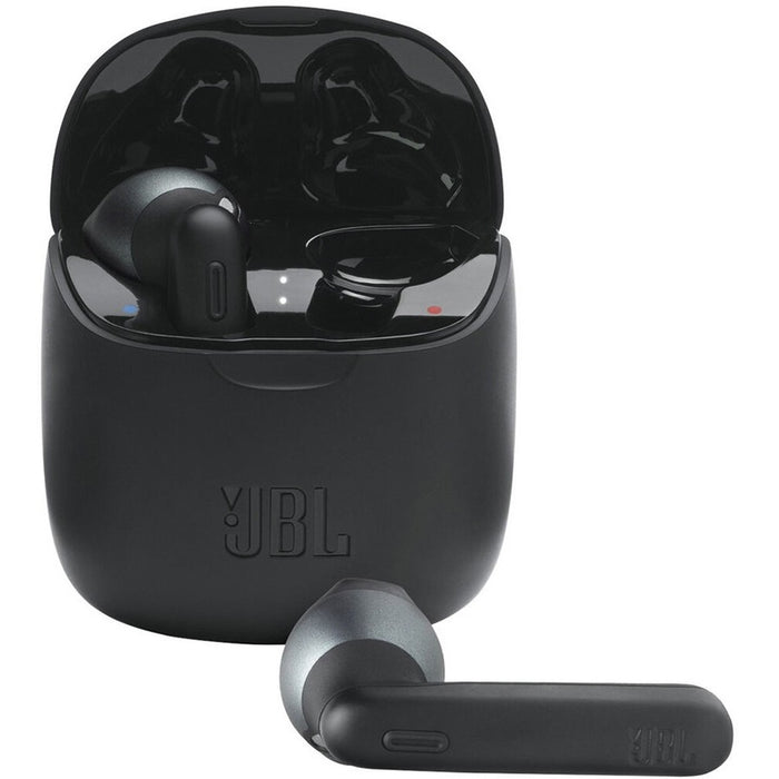 Refurbished JBL TUNE 225TWS - True wireless earphones with mic - in-ear - Bluetooth - Black. 1 Year Warranty from eReplacements.