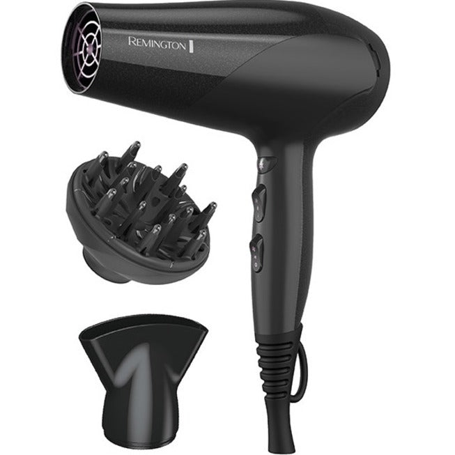 Remington High Speed Hair Dryer with Diffuser, Black
