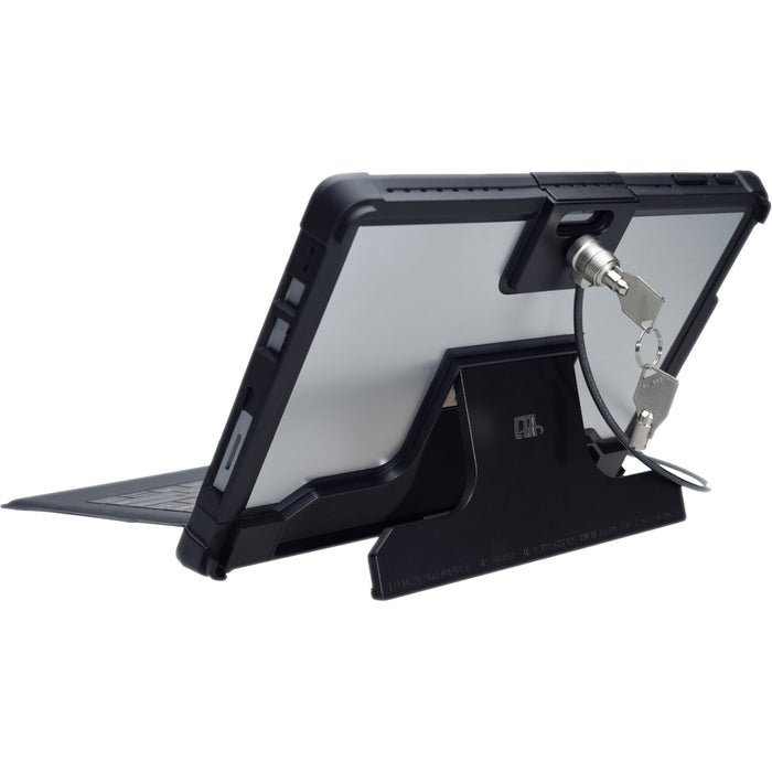 CTA Digital "Security Case with Kickstand and Anti-Theft Cable for Surface Pro 4 "