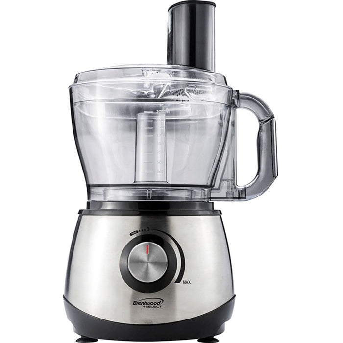Brentwood Select FP-581 Stainless Steel Food Processor, 8-Cup