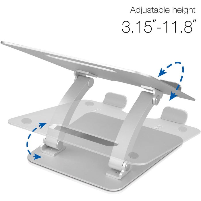 SIIG Adjustable Aluminum Laptop Stand for Macbook and PC