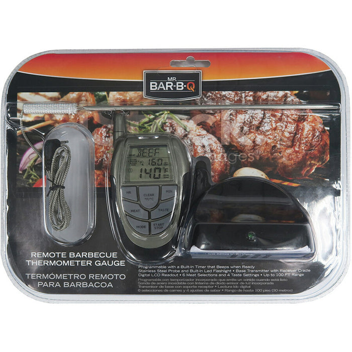 Mr. Bar-B-Q Remote Barbecue Thermometer Gauge