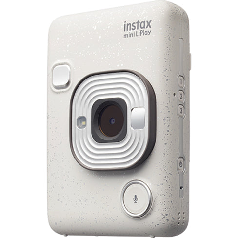 instax mini LiPlay Instant Digital Camera - Stone White