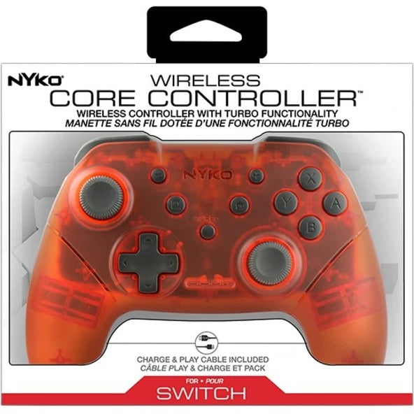 Nyko Wireless Core Controller (Red) for Nintendo Switch