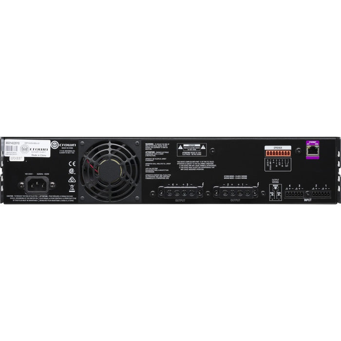 Crown CDi DriveCore 4|600 Amplifier - 2400 W RMS - 4 Channel