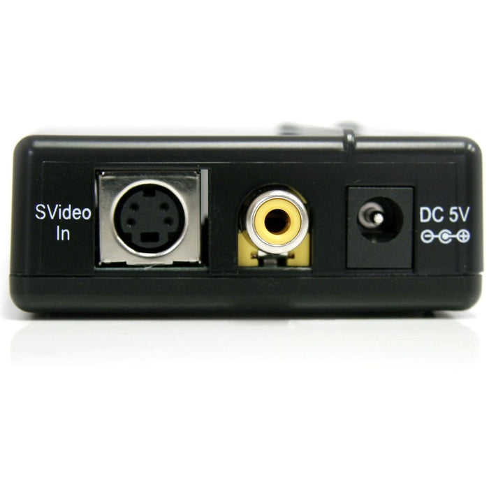 StarTech.com Composite and S-Video to HDMI&reg; Converter with Audio