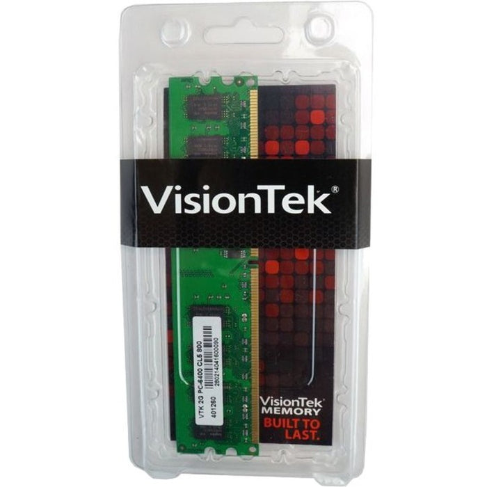 VisionTek 2GB DDR2 800 MHz (PC2-6400) CL5 DIMM - Desktop