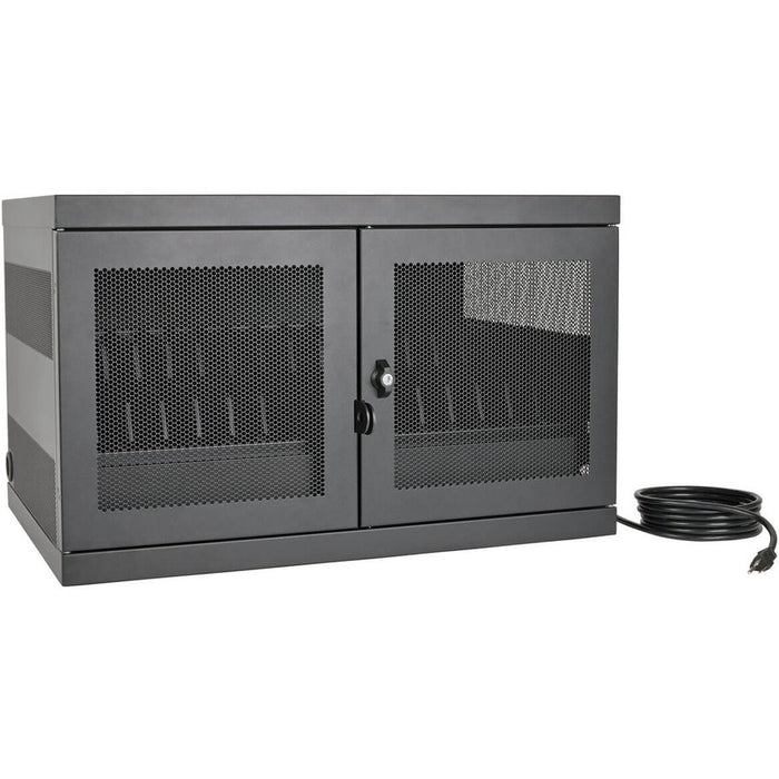 Tripp Lite 16-Port AC Charging Storage Station w/ Cart Options Chromebook Laptop Tablet