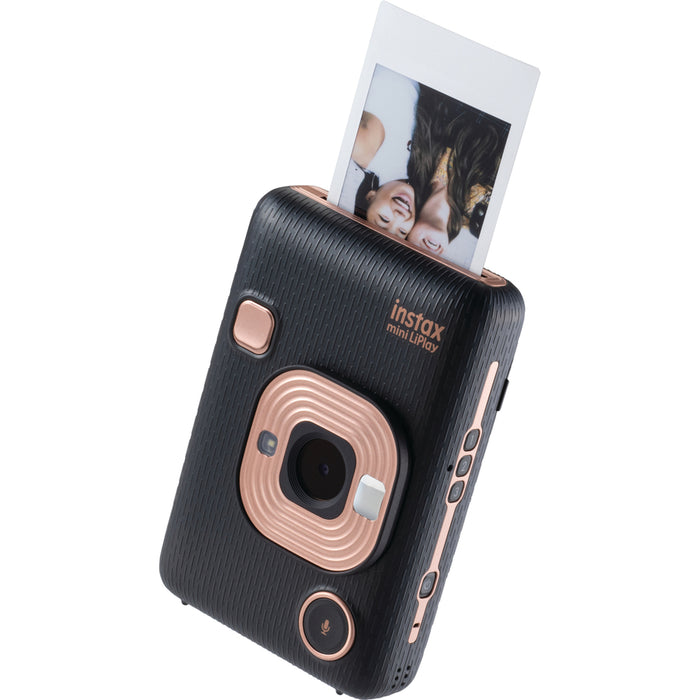 instax mini LiPlay Instant Digital Camera - Elegant Black