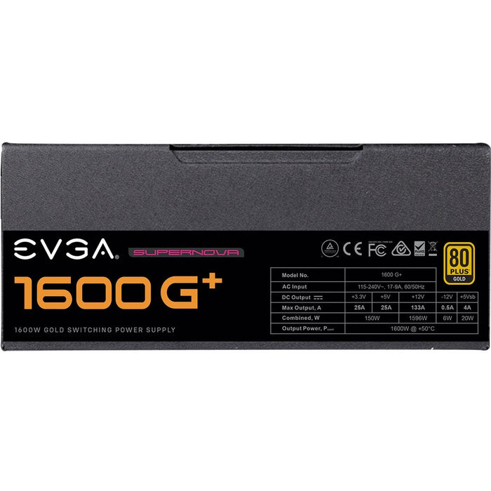 EVGA SuperNOVA 1600 G+ 1600W Power Supply