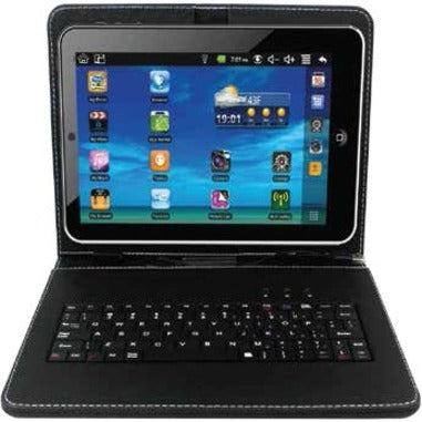 Supersonic SC-310KB Keyboard/Cover Case for 10" Tablet - Black