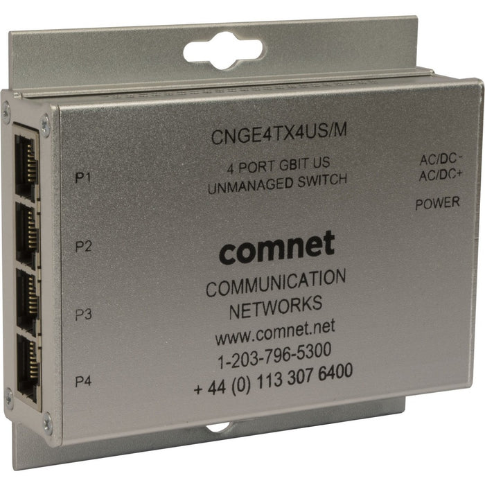 ComNet 10/100/1000 Mbps 4 Port Ethernet Unmanaged Switch
