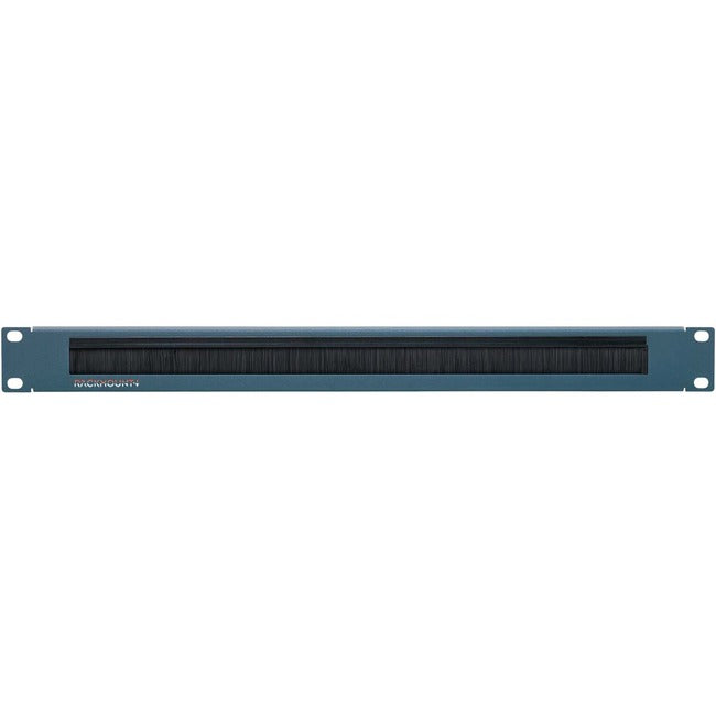 RACKMOUNT.IT 1U Brush Panel for Professional Cable Management