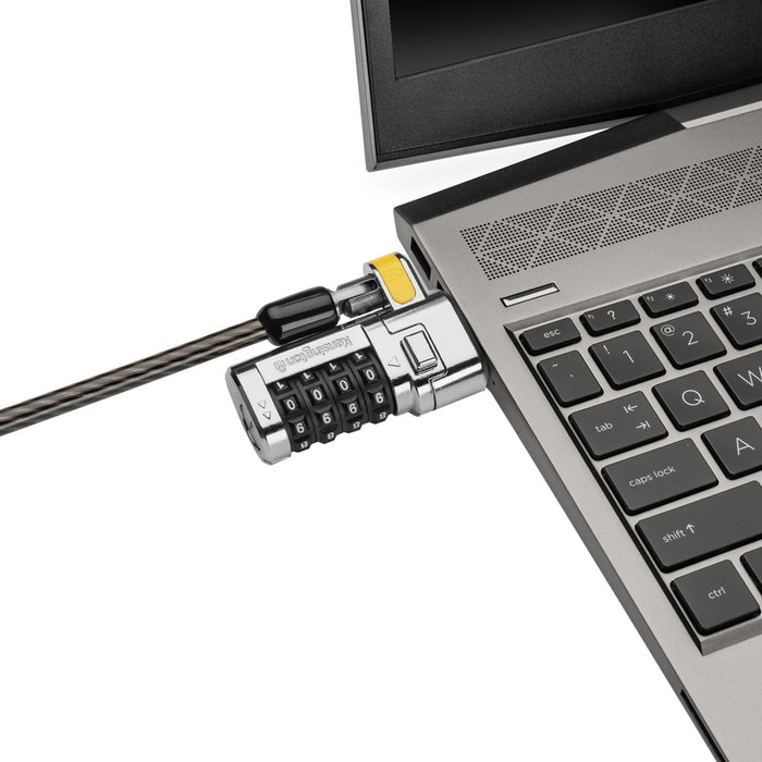 Kensington ClickSafe Combination Laptop Lock for Nano Security Slot (Master Coded Version)