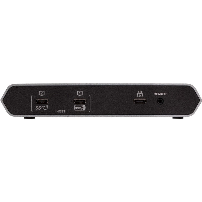 ATEN 2-Port USB-C Gen 2 Sharing Switch with Power Pass-through