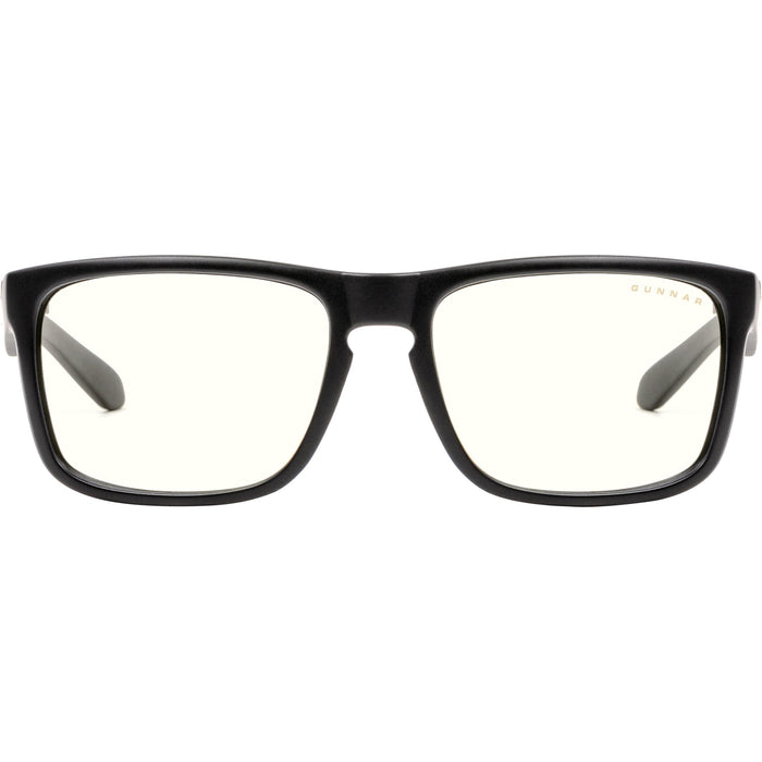 GUNNAR Gaming & Computer Glasses - Intercept, Onyx, Clear Tint, Natural-Focus