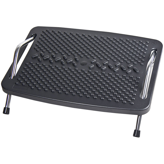 SYBA Multimedia Ergonomic Design Foot Rest with Metal Support, and Push-to-Tilt Sides