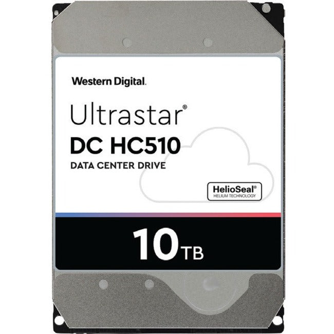 HGST Ultrastar DC HC510 10 TB Hard Drive - Internal - SATA (SATA/600) - 3.5" Carrier