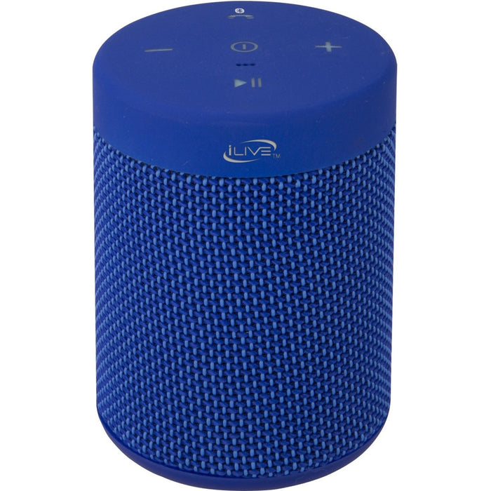 iLive ISBW108 Portable Bluetooth Speaker System - Blue