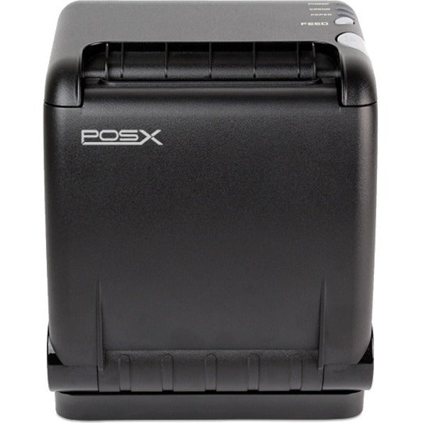 POS-X ION 911LB460200733 Thermal Transfer Printer - Monochrome - Wall Mount - Receipt Print - Ethernet - USB - With Cutter - Black