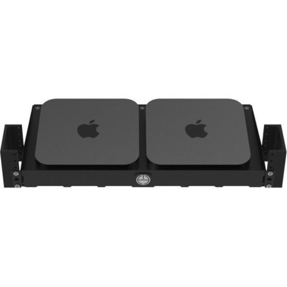 Rack Solutions 1U 2-Post Rack Mount Shelf for Apple Mac Mini (3rd and 4th Generation)