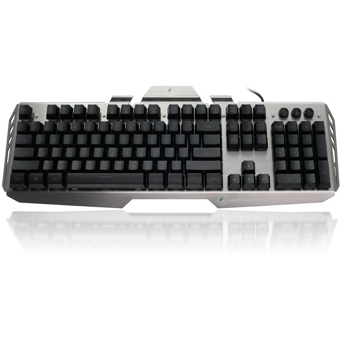 IOGEAR Aluminum Gaming Keyboard w/LED Backlight