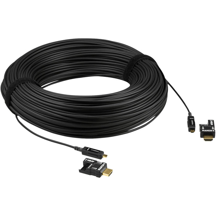 ATEN 100M True 4K HDMI 2.0 Active Optical Cable (True 4K@100m)-TAA Compliant