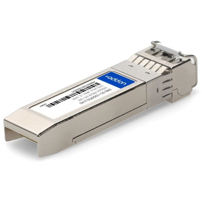 AddOn Cisco ONS ONS-SC+-10GEP55.3 Compatible TAA Compliant 10GBase-DWDM 50GHz SFP+ Transceiver (SMF, 1555.34nm, 80km, LC, DOM)