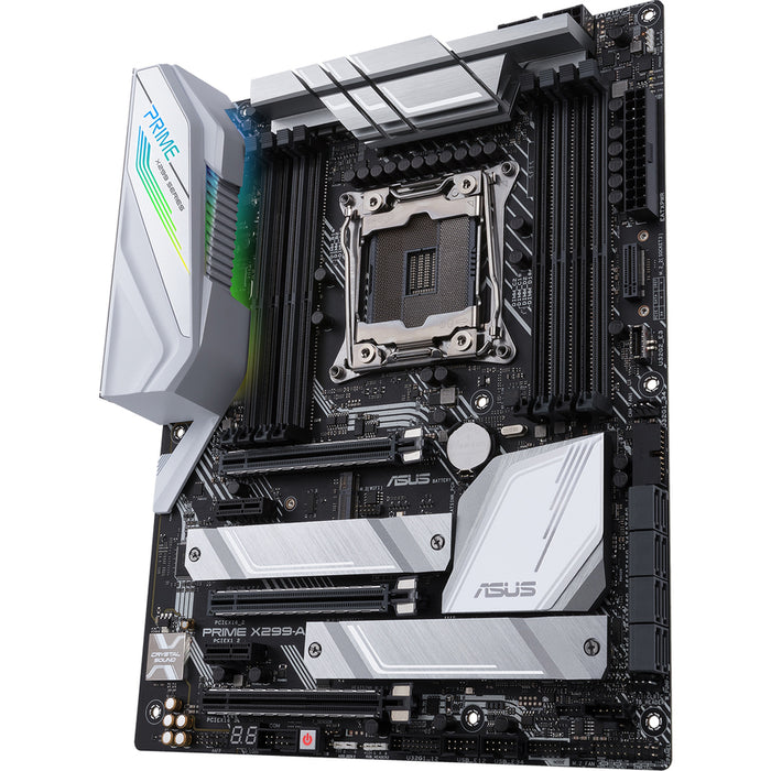 Asus Prime X299-A II Desktop Motherboard - Intel X299 Chipset - Socket R4 LGA-2066 - Intel Optane Memory Ready - ATX
