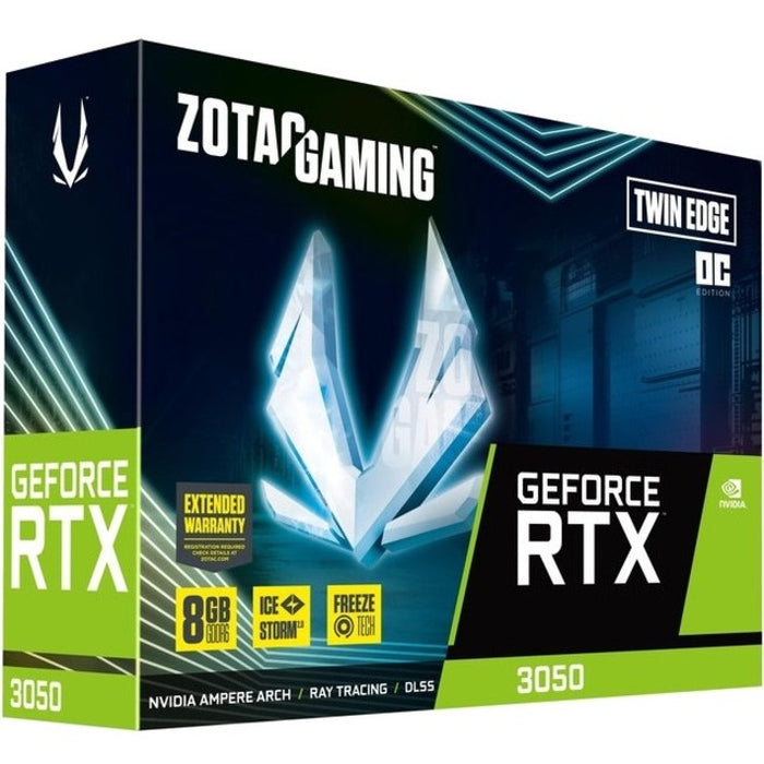 Zotac NVIDIA GeForce RTX 3050 Graphic Card - 8 GB GDDR6