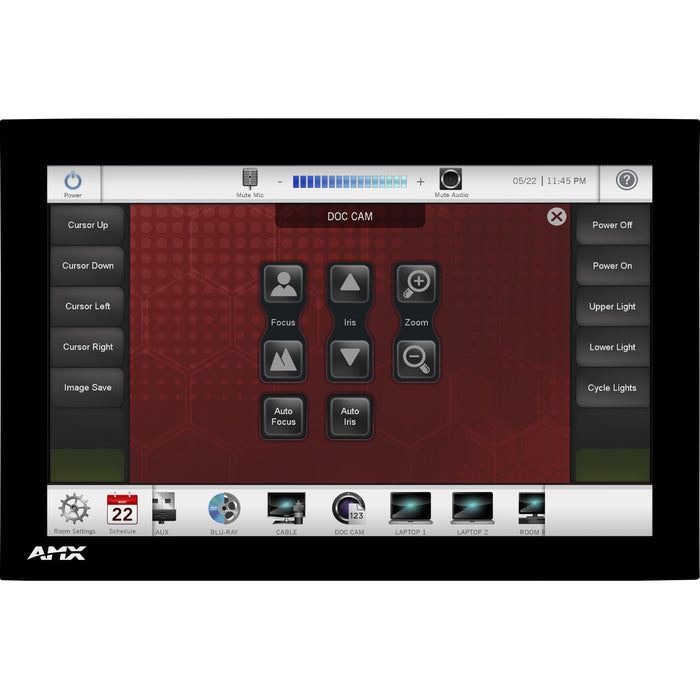 AMX 10.1" Modero S Series G4 Wall Mount Touch Panel