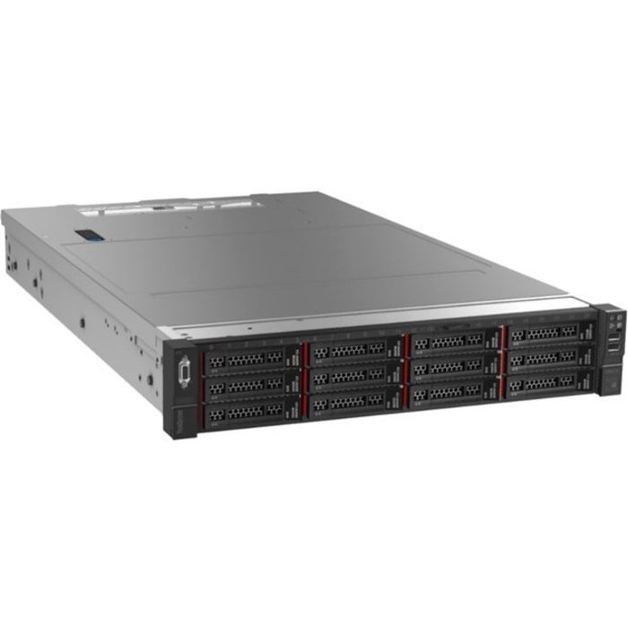 Lenovo ThinkSystem SR655 7Z01A053NA 2U Rack Server - 1 x AMD EPYC 7402P 2.80 GHz - 32 GB RAM - Serial ATA Controller