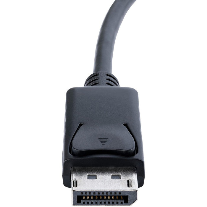 DP to Dual HDMI MST HUB, Dual HDMI 4K 60Hz, 2 Port DisplayPort Multi Monitor Adapter with 1ft/30cm Cable, DP 1.4 | DSC | HBR3