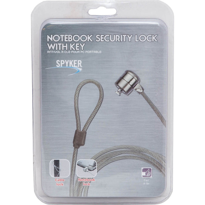 Connectland Laptop Universal Security Cable Lock with two keys