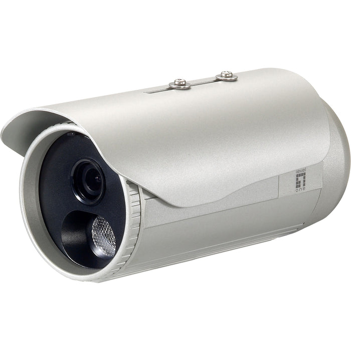 LevelOne H.264 3-Mega Pixel FCS-5053 PoE IP Network Camera w/IR (Day/Night/Outdoor), TAA Compliant