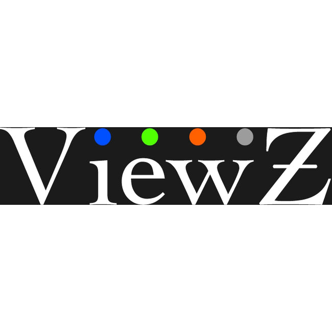 ViewZ VZ-CMK01 Ceiling Mount for Flat Panel Display - Black