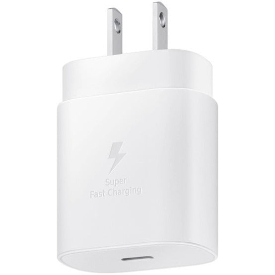 Samsung 25W Super Fast Wall Charger, White